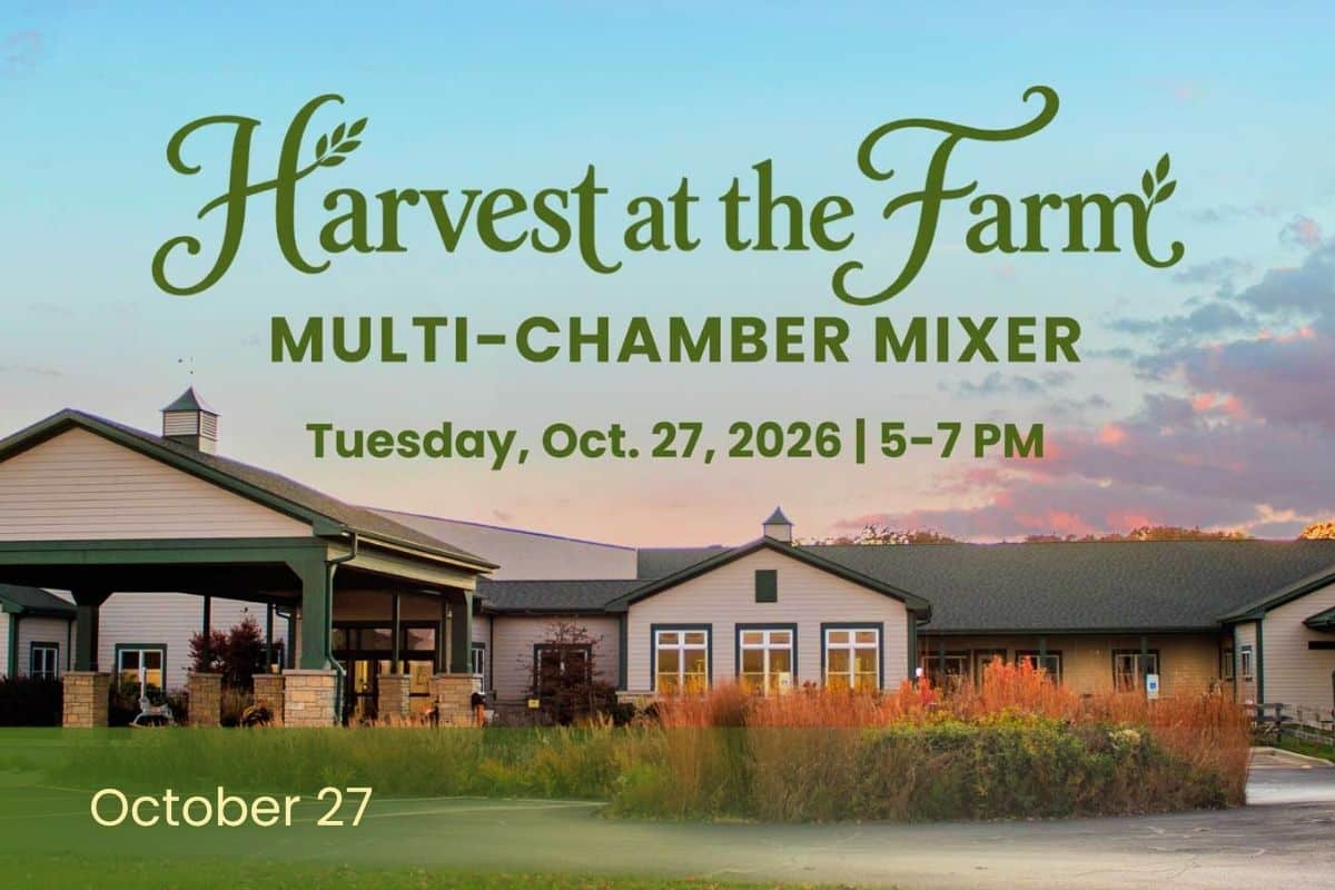 Main Stay Farm’s Harvest at the Farm Multi-Chamber Mixer, Tuesday, October 27, 2026, from 5–7 p.m.