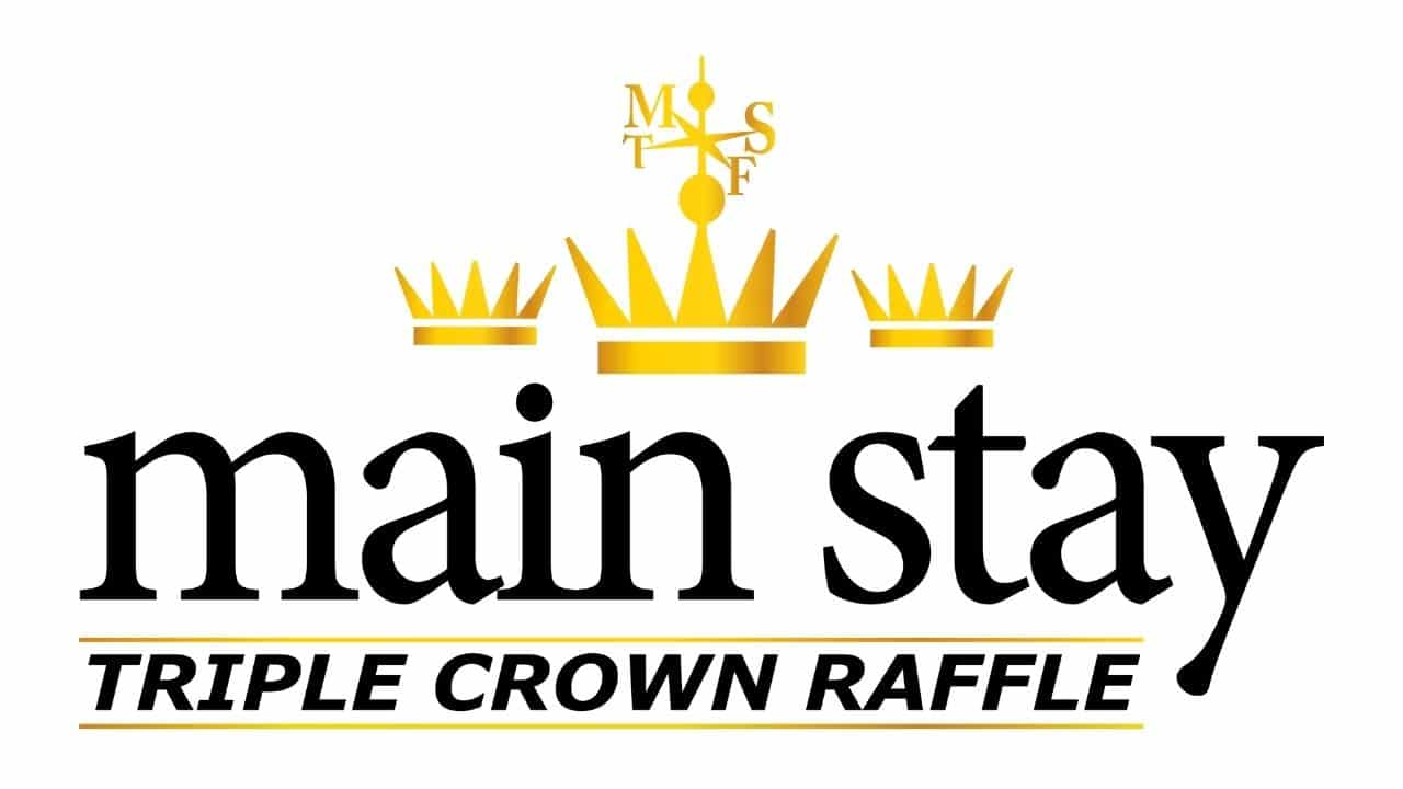 Main Stay Triple Crown Raffle Logo