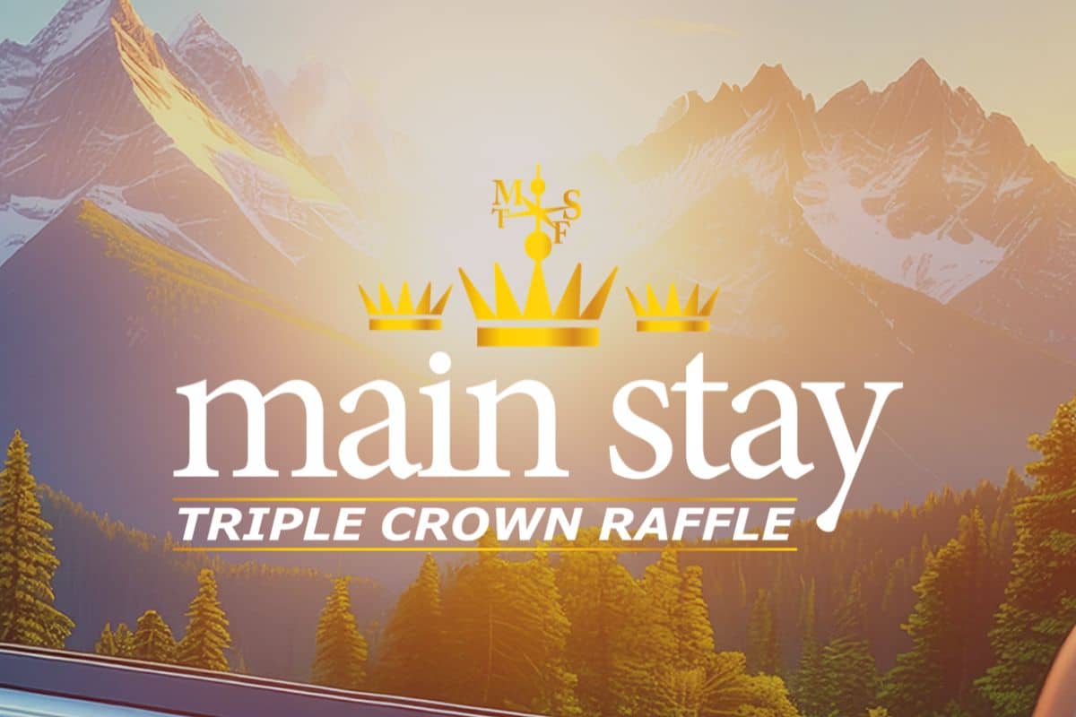 Main Stay Triple Crown Raffle Logo